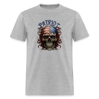 PATRIOT - Men's T-Shirt - heather gray - Front - Jose (178cm)