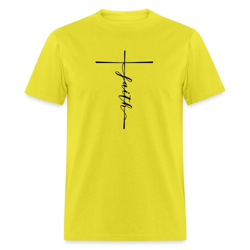 Faith for shirt 01PNG - Men's T-Shirt