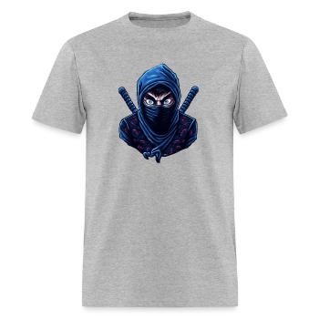 Ninja warrior, ninja gamer, ninja birthday - Men's T-Shirt - heather gray - Front - Jose (178cm)