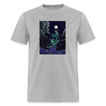 Bakunawa - Men's T-Shirt - heather gray - Front - Jose (178cm)