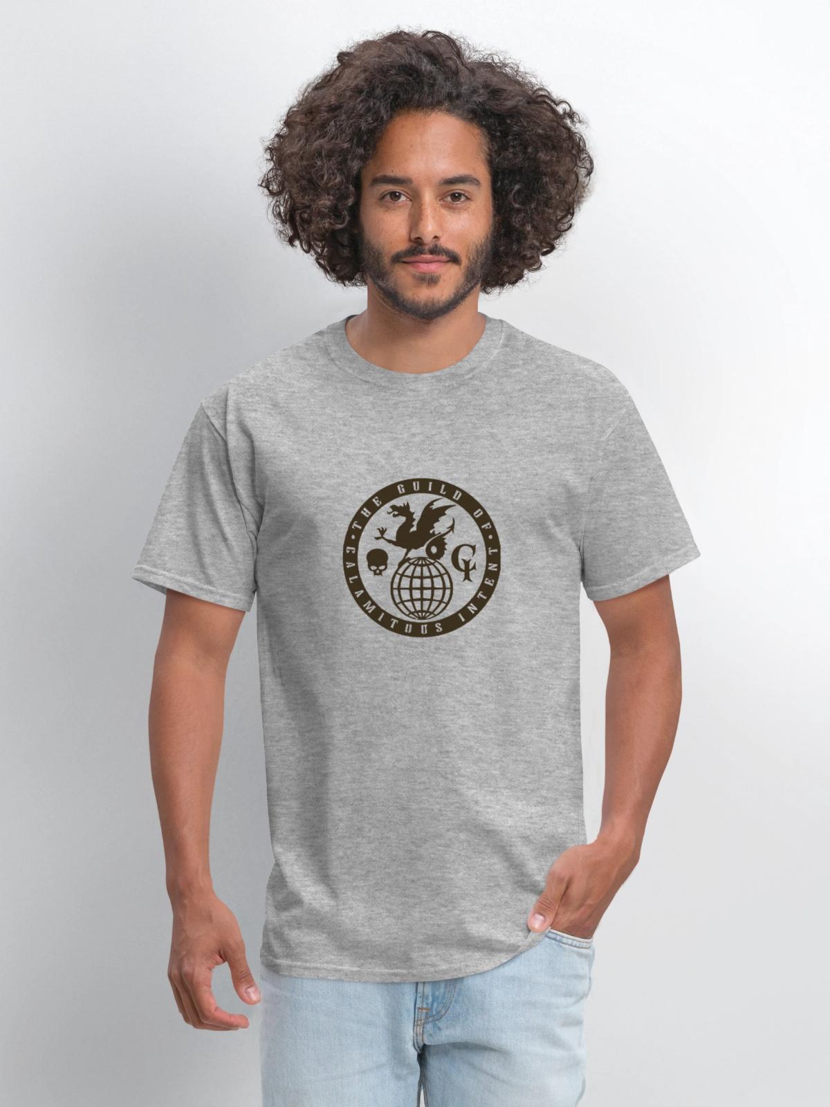 The Guild of Calamitous Intent - Men's T-Shirt - heather gray - Front - Jose (178cm)