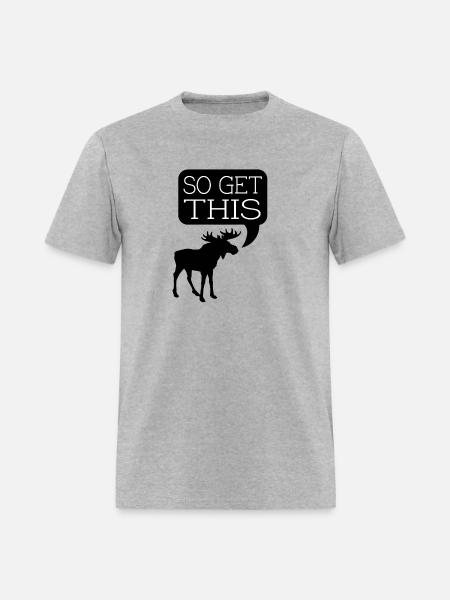 so get this - Men's T-Shirt - heather gray