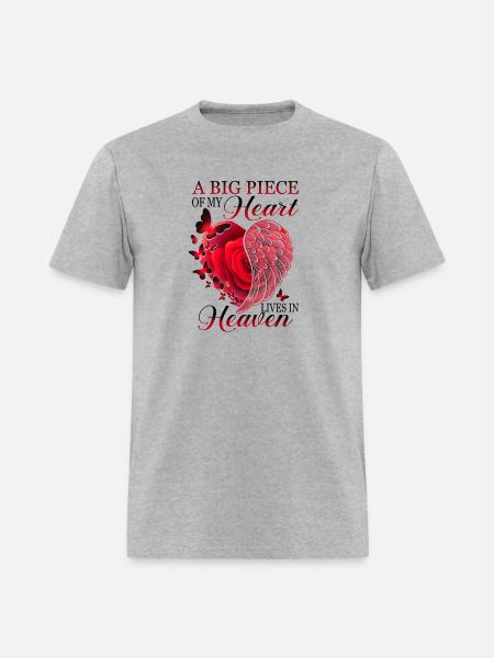 Heart Piece - Men's T-Shirt - heather gray