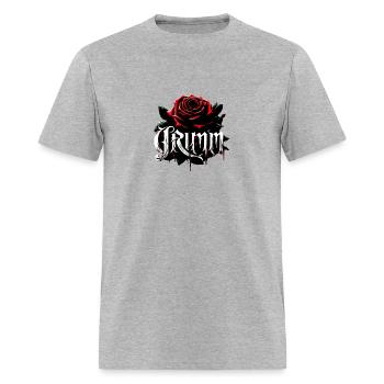 Grimm Rose - Men's T-Shirt - heather gray - Front - Jose (178cm)