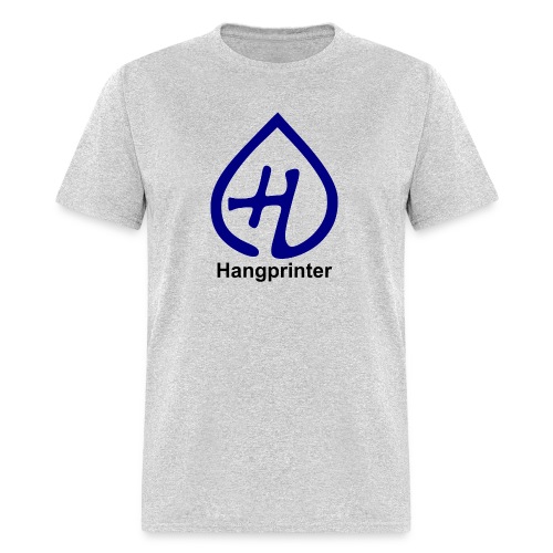 Hangprinter Logo and Text - Men's T-Shirt