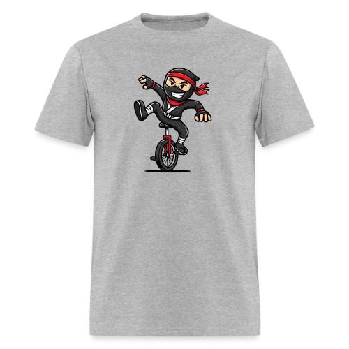 Ninja Unicyclist - Men's T-Shirt