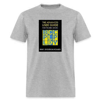 BBC Micro Advanced User Guide - Men's T-Shirt - heather gray - Front - Jose (178cm)
