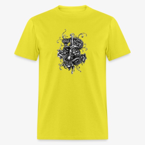 Dagger And Snake - Men's T-Shirt