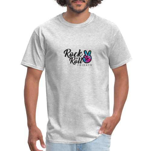 Rock'n' Roll Fridays Tie-Dye Classic Logo - Men's T-Shirt