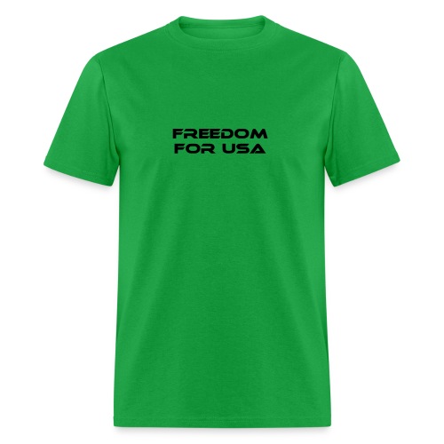 freedom for usa - Men's T-Shirt