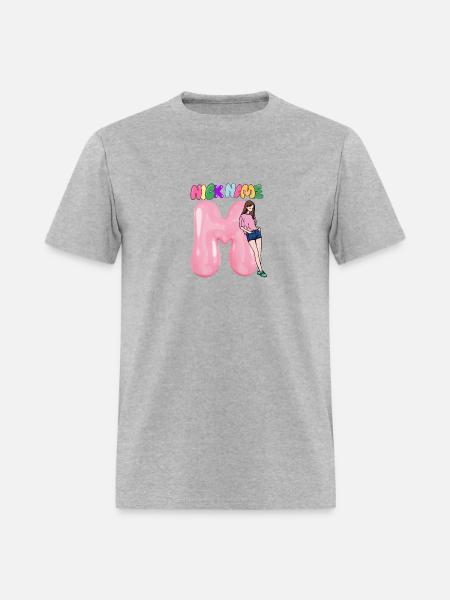 Nick Name M - Men's T-Shirt - heather gray