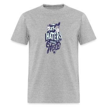 project 10 - Men's T-Shirt - heather gray - Front - Jose (178cm)