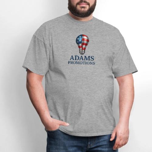 Adams promotions American flag metallic light bulb - Men's T-Shirt