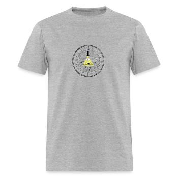 Gravity Falls - Men's T-Shirt - heather gray - Front - Jose (178cm)