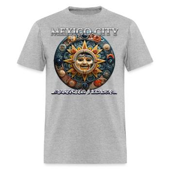 Mexico City Distrito Federal - Men's T-Shirt - heather gray - Front - Jose (178cm)