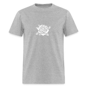 Tribal Rose Tattoo - Men's T-Shirt - heather gray - Front - Jose (178cm)