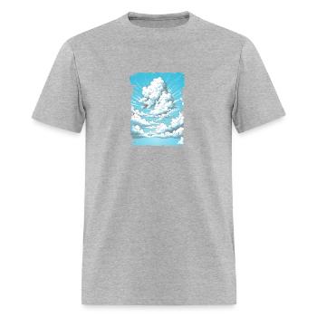 Cloud sky - Men's T-Shirt - heather gray - Front - Jose (178cm)