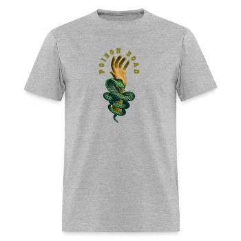 poison road - Men's T-Shirt - heather gray - Front - Jose (178cm)