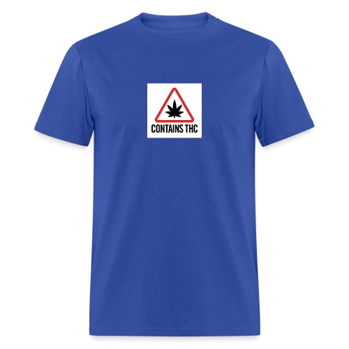 THC Warning - Men's T-Shirt