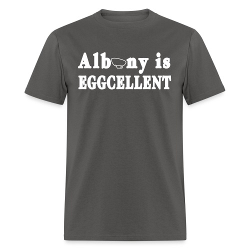 New York Old School Albany is Eggcellent Shirt - Men's T-Shirt