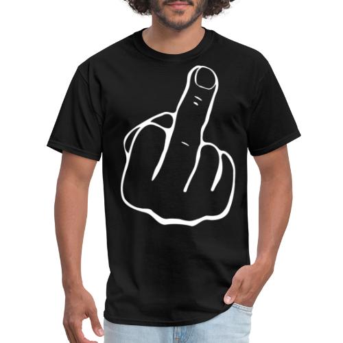 Middle Finger | White - Men's T-Shirt