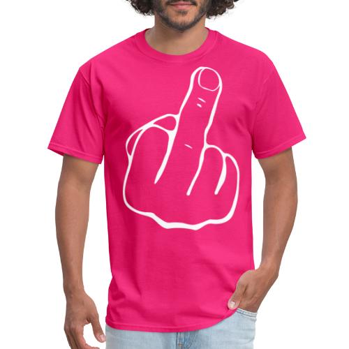 Middle Finger | White - Men's T-Shirt