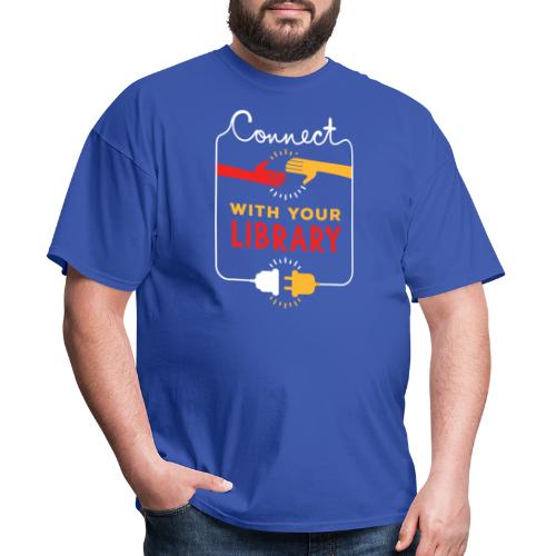 Connect With Your Library - Men's T-Shirt