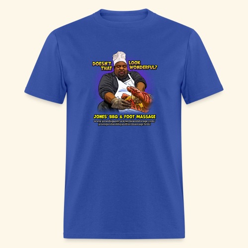 Looking wonderful - Jones BBQ & Foot Massage - Men's T-Shirt