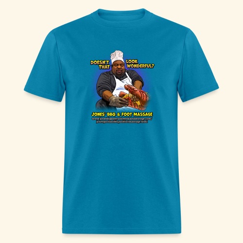 Looking wonderful - Jones BBQ & Foot Massage - Men's T-Shirt