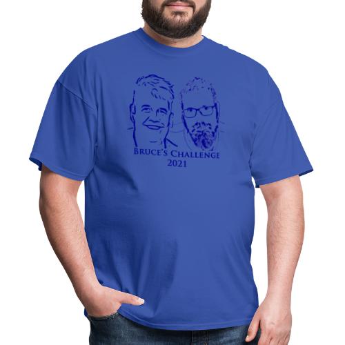Bruces Challenge Blue Clear 2021 - Men's T-Shirt