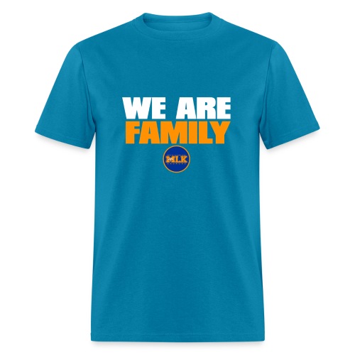 we are family Broncos - Men's T-Shirt