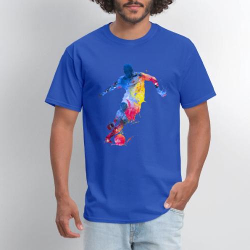 Soccer: Splash Kick - Men's T-Shirt