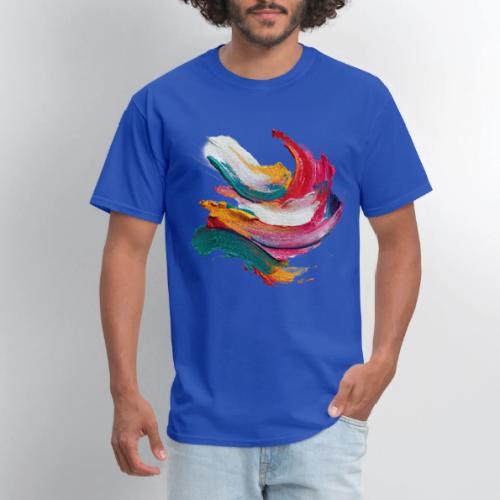 Colorful brushstrokes - Men's T-Shirt