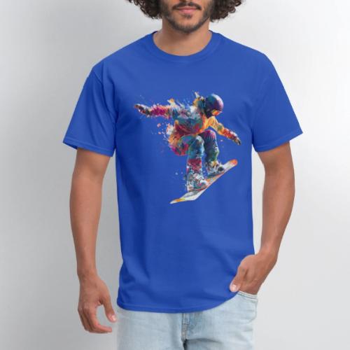 Snowboarding: Frozen Flight - Men's T-Shirt