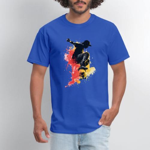 Skateboarding: Splash of Motion - Men's T-Shirt