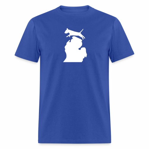 Bull terrier michigan - Men's T-Shirt