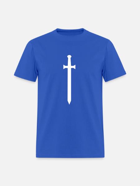 sword - Men's T-Shirt - royal blue