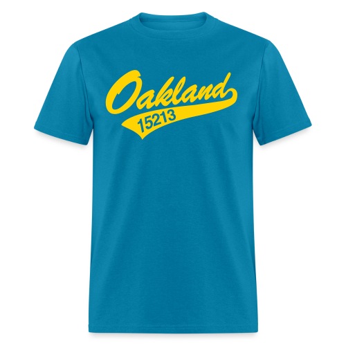 oakland script - Men's T-Shirt