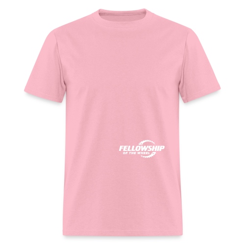 SmallWhiteTrees_RedCtrTre - Men's T-Shirt