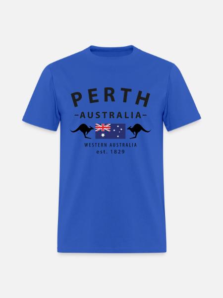 Perth - Men's T-Shirt - royal blue