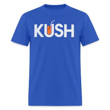 Kush Orange Juice - Men's T-Shirt - royal blue - Front - Jose (178cm)