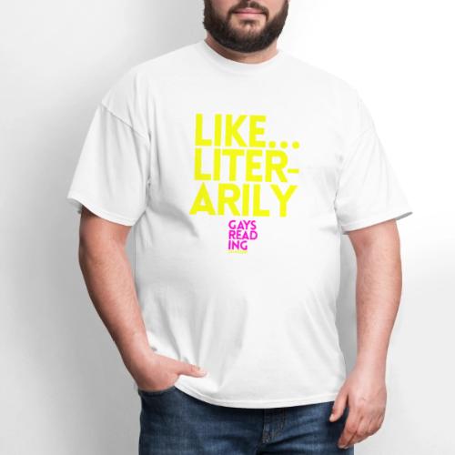 Like... Literarily - Men's T-Shirt