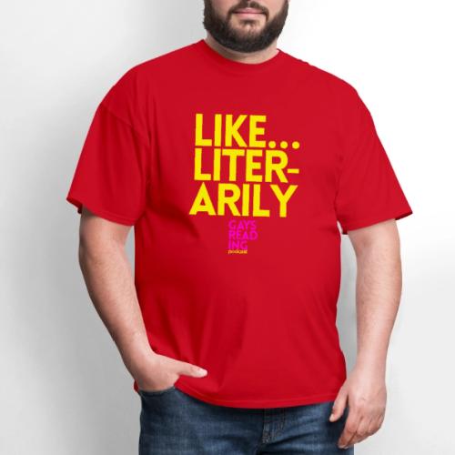 Like... Literarily - Men's T-Shirt