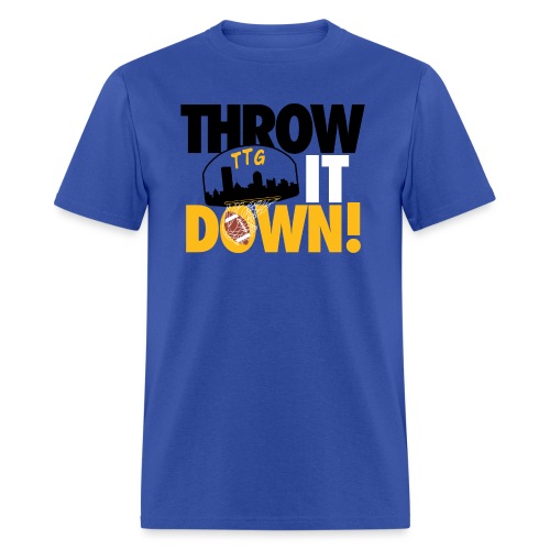Throw it Down! (Turnover Dunk) - Men's T-Shirt