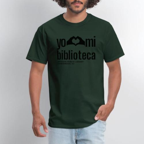 Yo Amo Mi Biblioteca (Black) - Men's T-Shirt