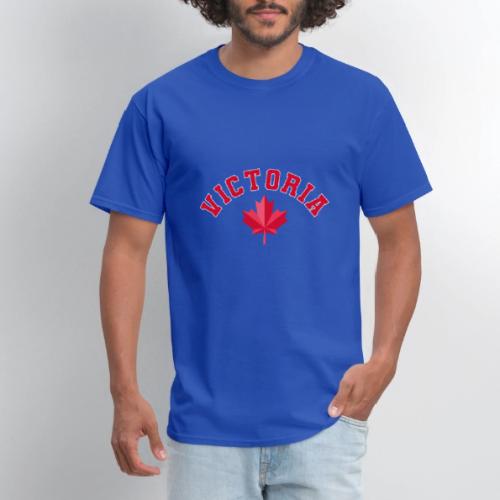 Victoria with maple leaf - Men's T-Shirt