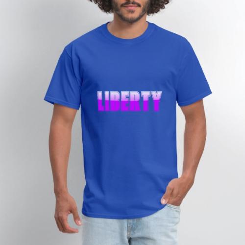 Liberty Typography Graphic Design - Men's T-Shirt