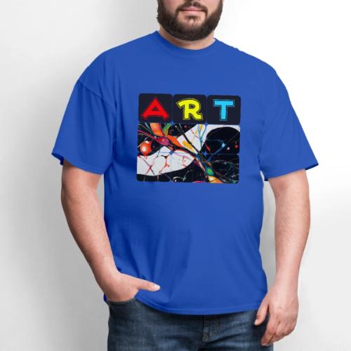 Art in Motion: Color Unleashed - Men's T-Shirt