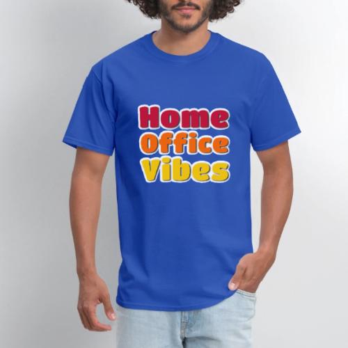 Home Office Vibes Remote Work Design - Men's T-Shirt