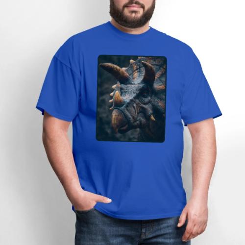 Triceratops Detailed Portrait Design - Men's T-Shirt